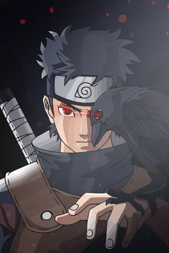 Shisui Uchiha Naruto Original Image Deluxe Metal Poster