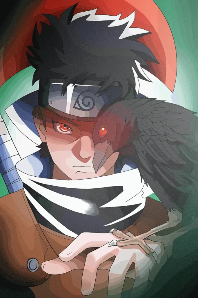 Shisui Uchiha Naruto Original Image High Quality Metal Print