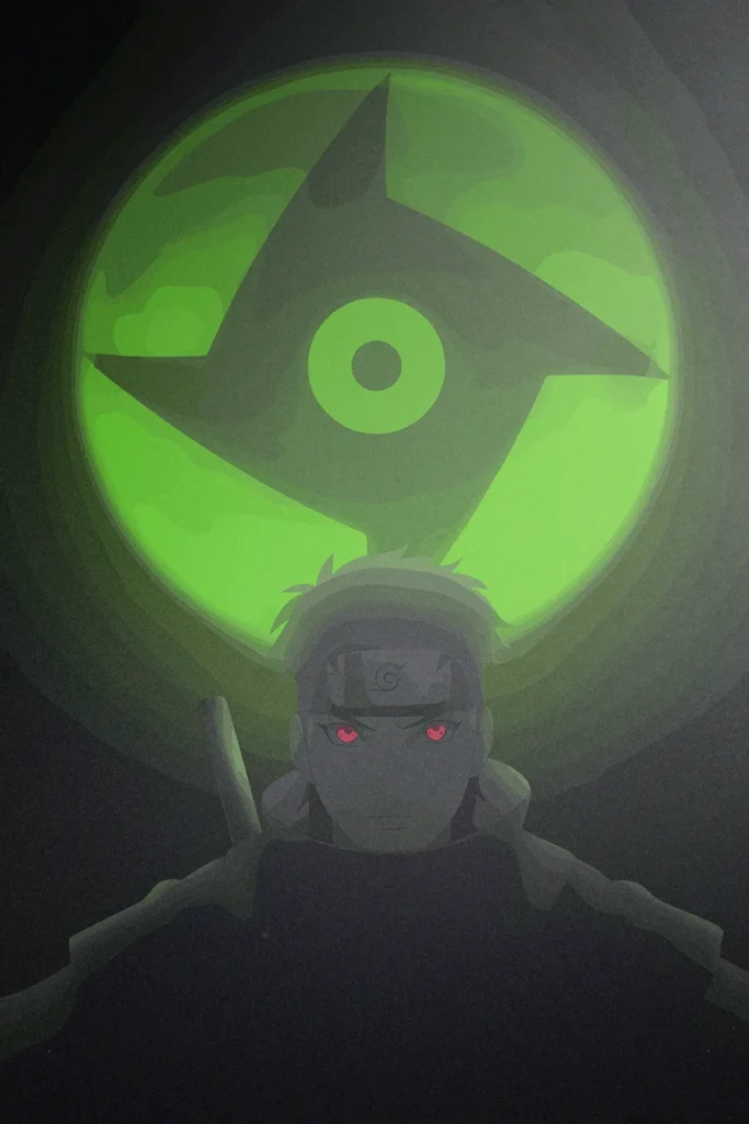 Shisui Uchiha Naruto Original Image High Quality Printed Metal Wall Art