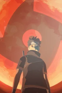 Shisui Uchiha Naruto Original Image Premium Metal Print