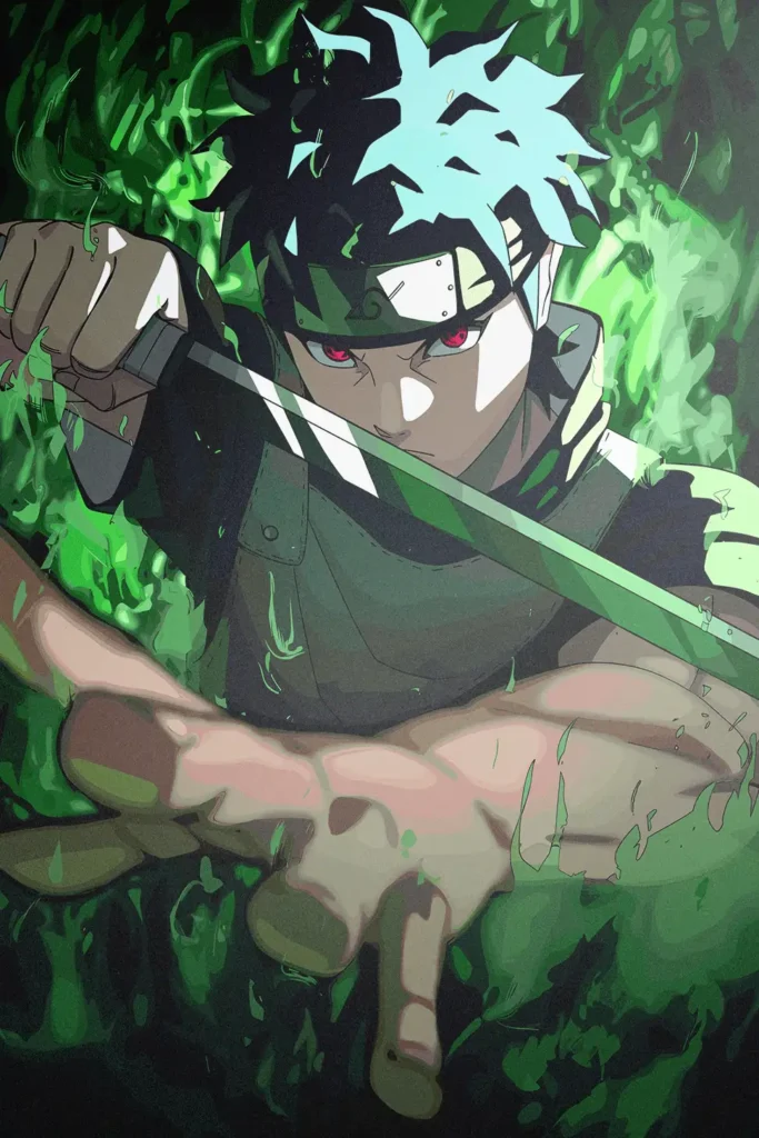 Shisui Uchiha Naruto Original Image Printed Metal Poster