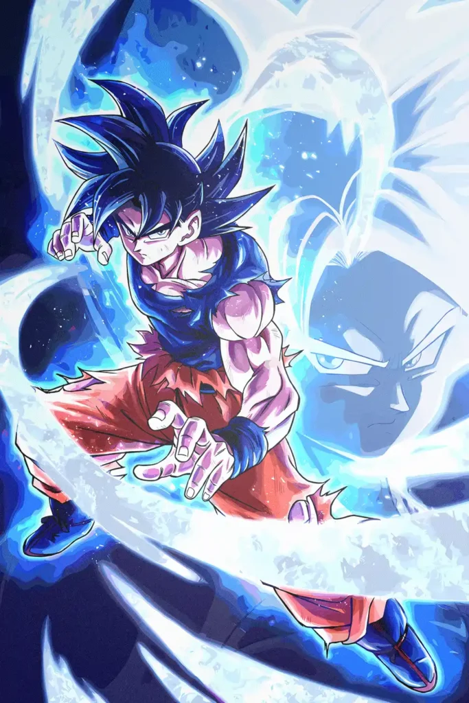Son Goku Dragon Ball Original Image Aluminium Metal Print