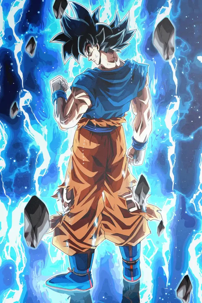 Son Goku Dragon Ball Original Image Deluxe Metal Poster