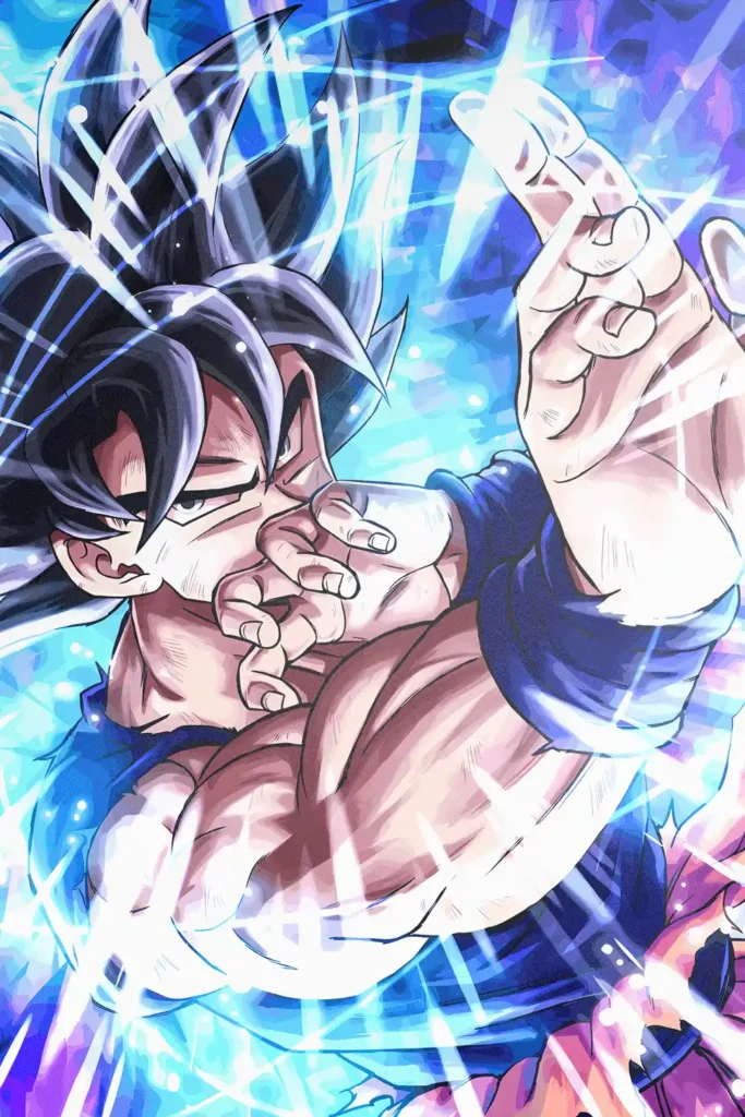 Son Goku Dragon Ball Original Image Exclusive Metal Wall Art