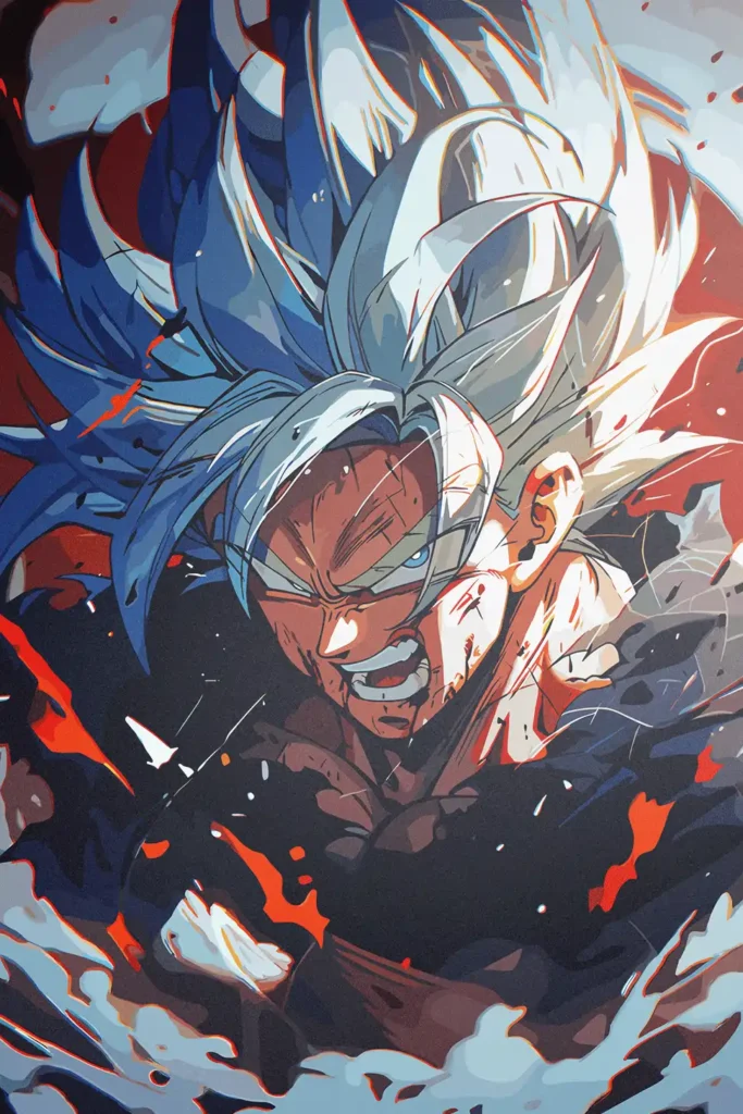 Son Goku Dragon Ball Original Image Premium Printed Metal Poster