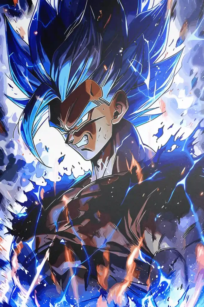 Son Goku Dragon Ball Original Image Stellar Metal Wall Poster