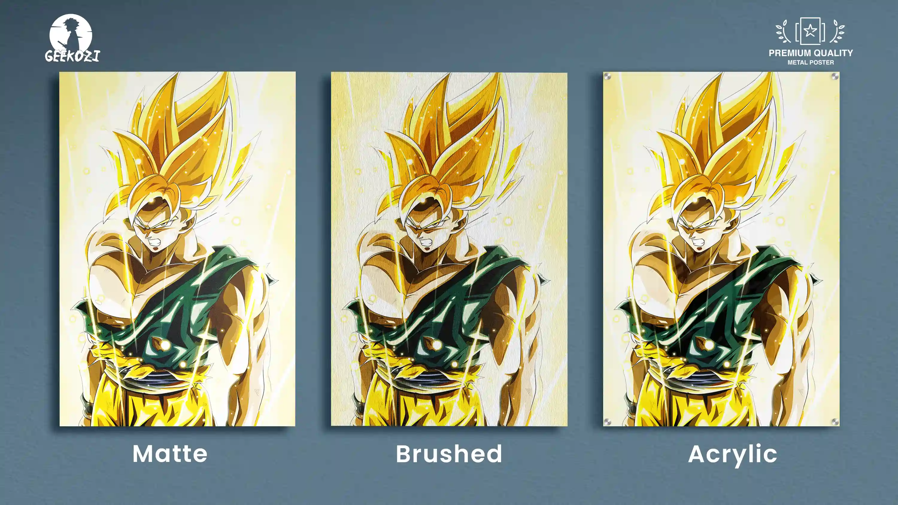 Son Goku Dragon Ball All Product Types Exclusive Metal Print