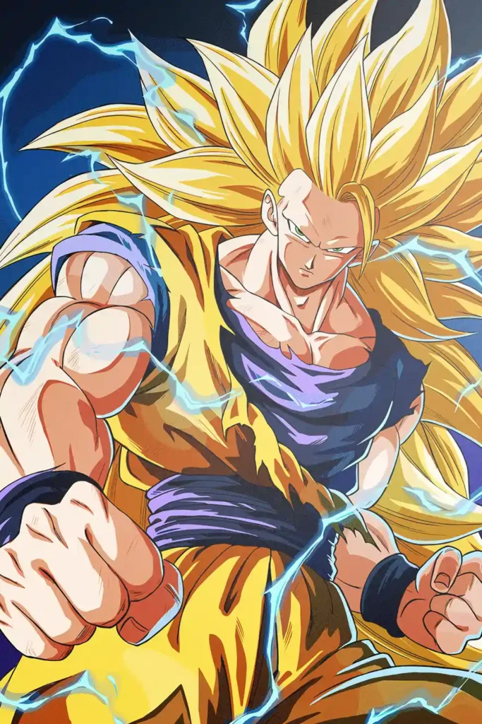 Son Goku Dragon Ball Original Image Printed Metal Poster