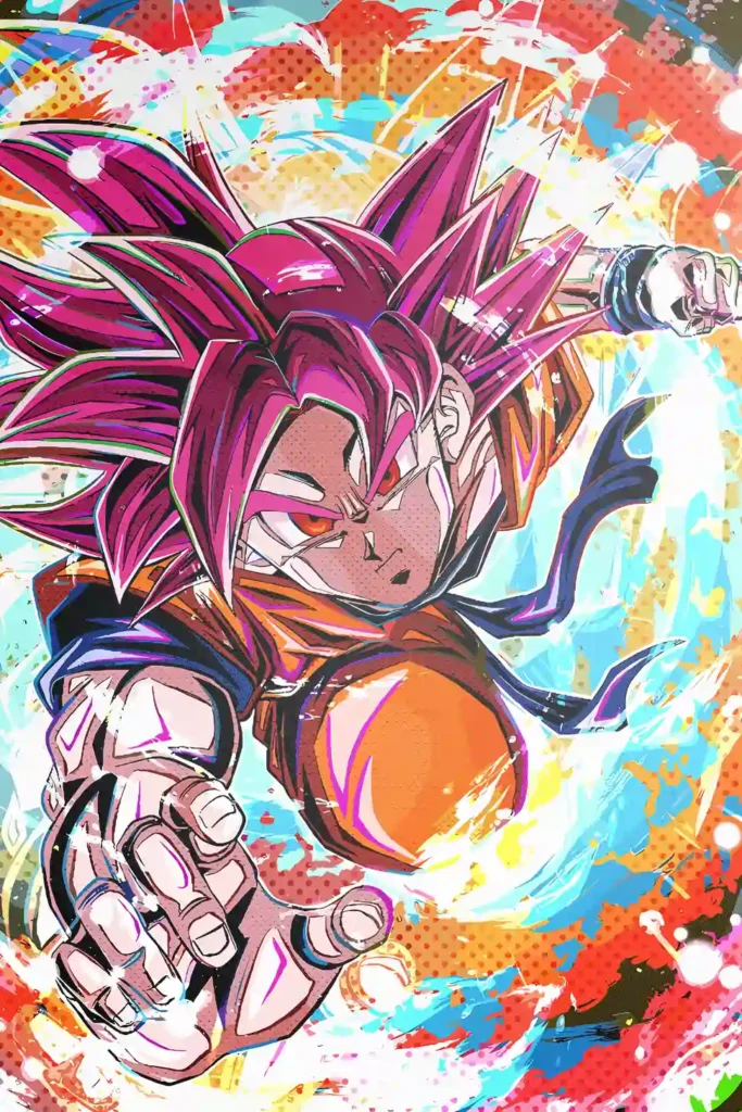 Son Goku Dragon Ball Original Image Metal Wall Poster