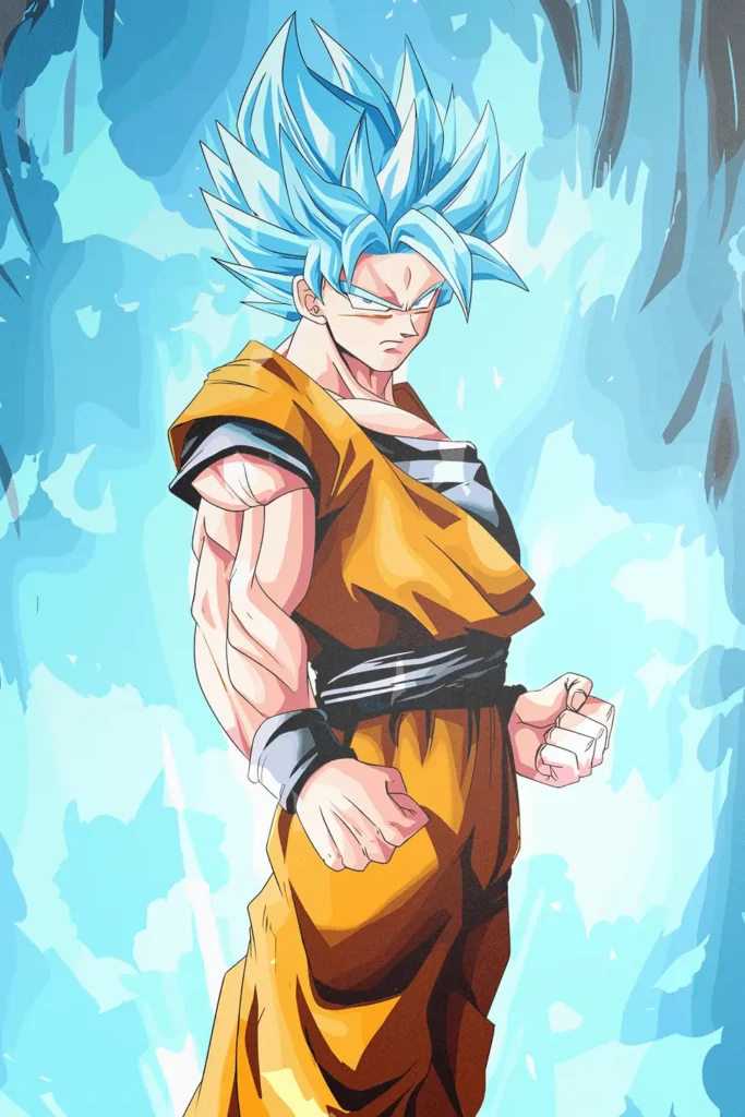 Son Goku Dragon Ball Original Image Outstanding Metal Poster