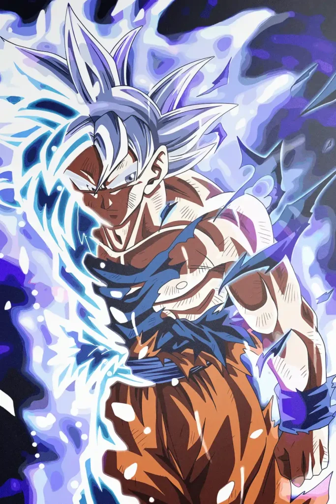 Son Goku Dragon Ball Original Image High Quality Metal Poster