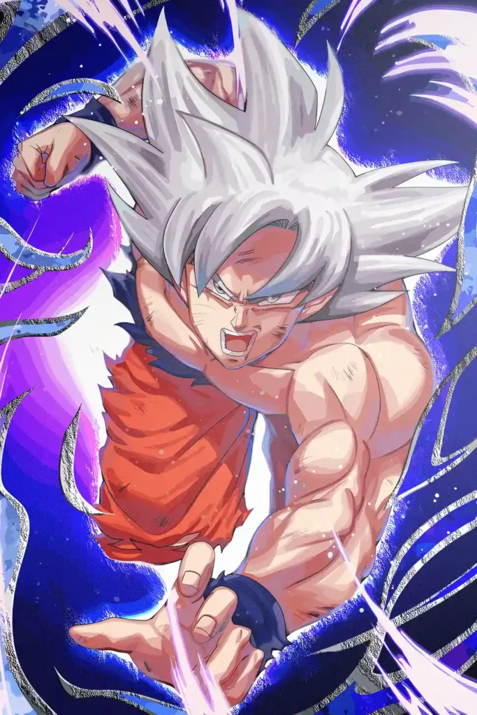 Son Goku Dragon Ball Original Image Stellar Printed Metal Poster