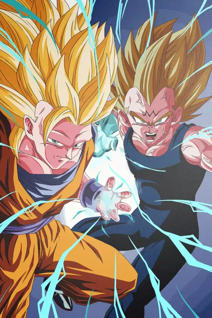 Son Goku Dragon Ball Original Image Exquisite Metal Poster