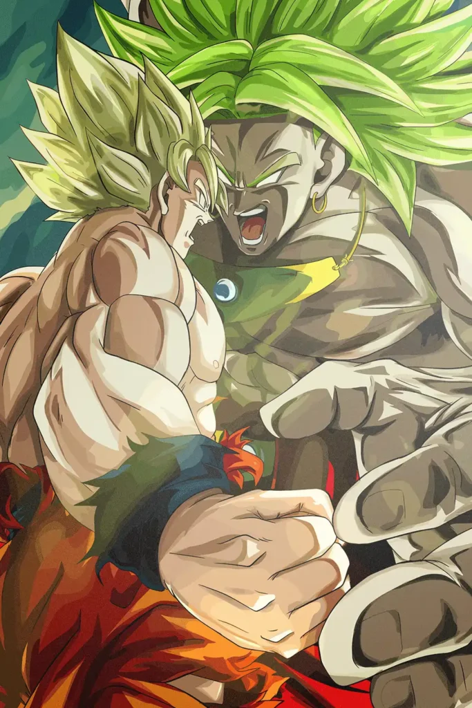 Son Goku Dragon Ball Original Image Premium Metal Print