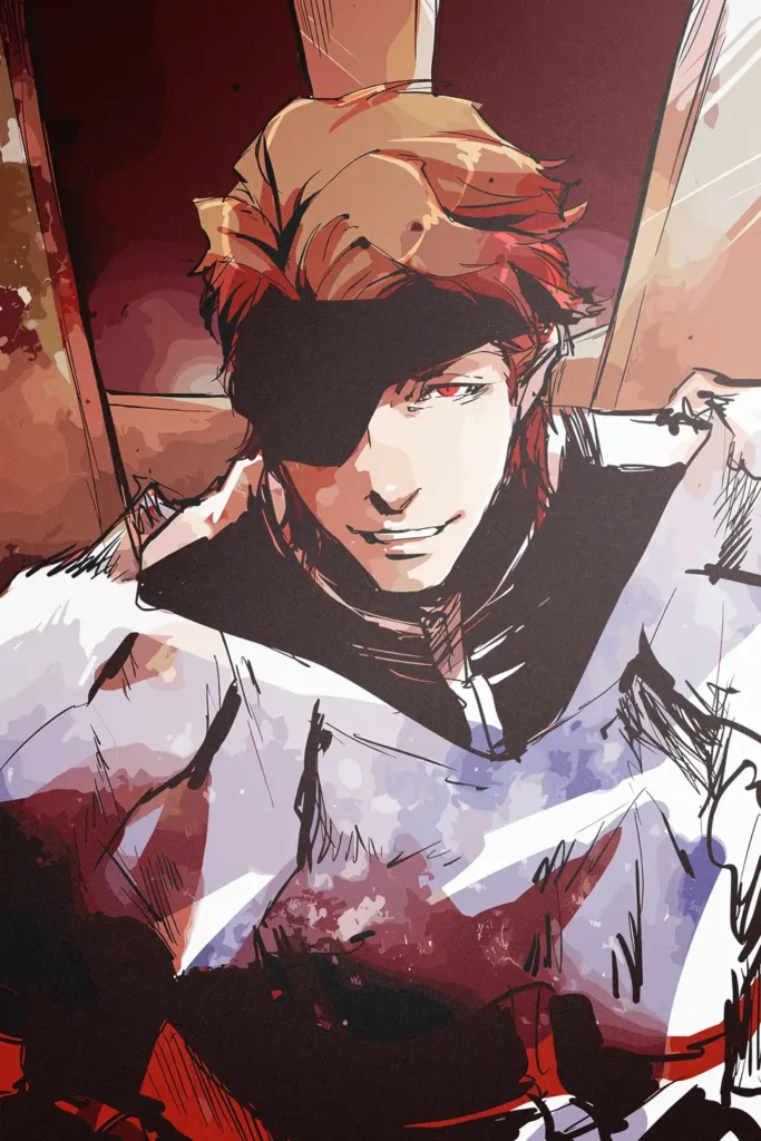 Sosuke Aizen Bleach Original Image Bespoke Metal Print Poster