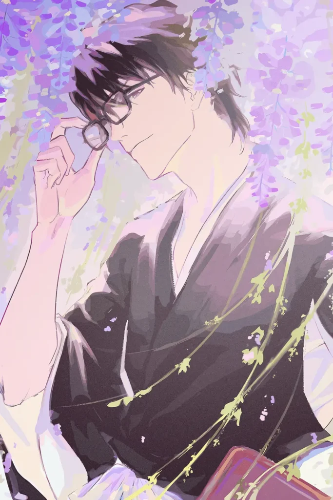 Sosuke Aizen Bleach Original Image Bespoke Printed Metal Poster
