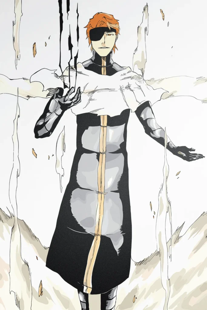 Sosuke Aizen Bleach Original Image Metal Print Poster