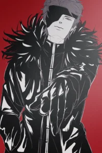 Sosuke Aizen Bleach Original Image Outstanding Metal Wall Art Poster