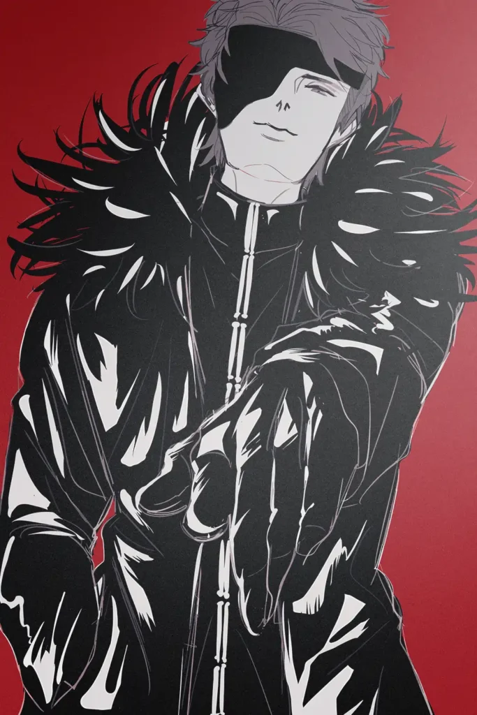 Sosuke Aizen Bleach Original Image Outstanding Metal Wall Art Poster