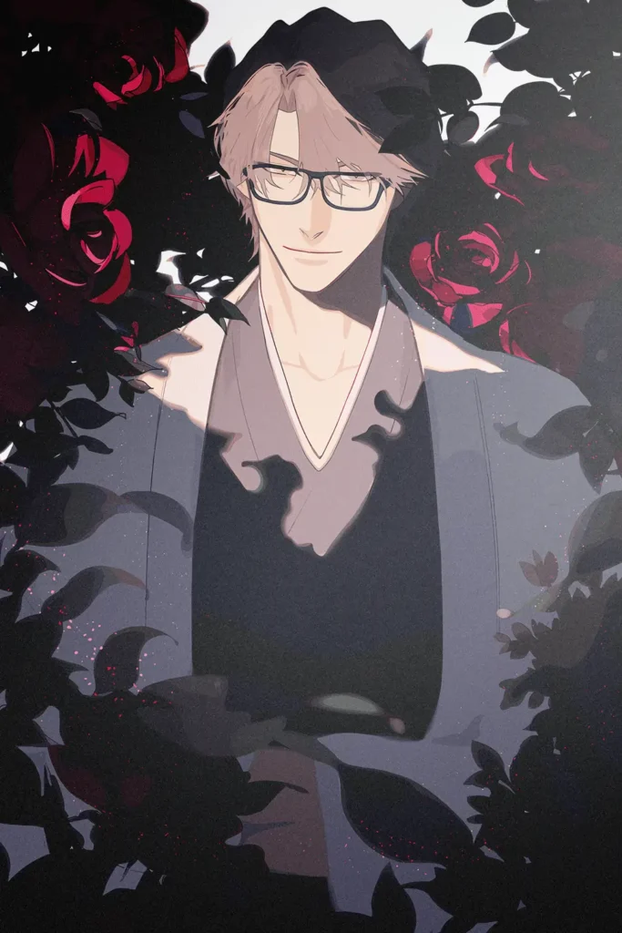 Sosuke Aizen Bleach Original Image Outstanding Printed Metal Poster