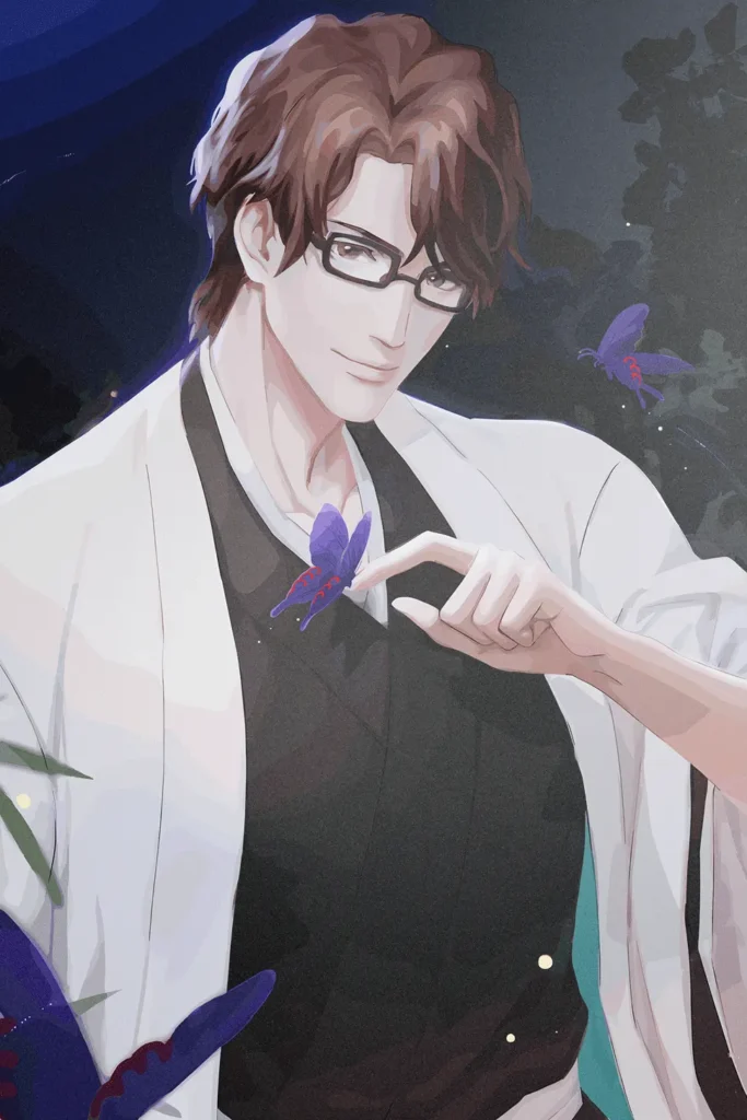 Sosuke Aizen Bleach Original Image Outstanding Printed Metal Wall Art
