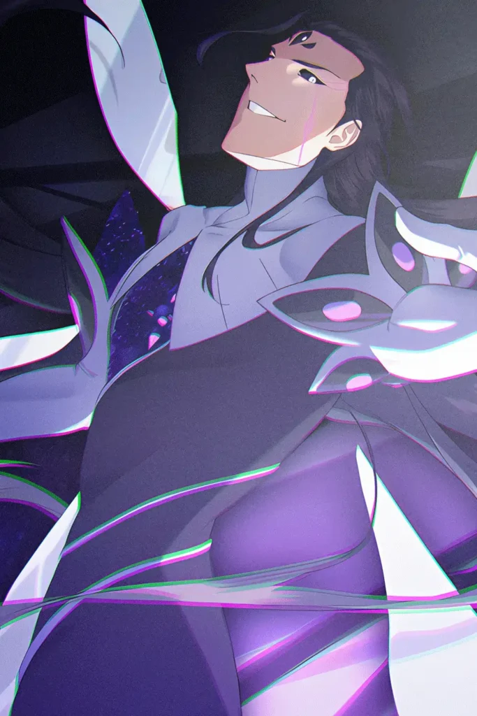 Sosuke Aizen Bleach Original Image High Quality Metal Print