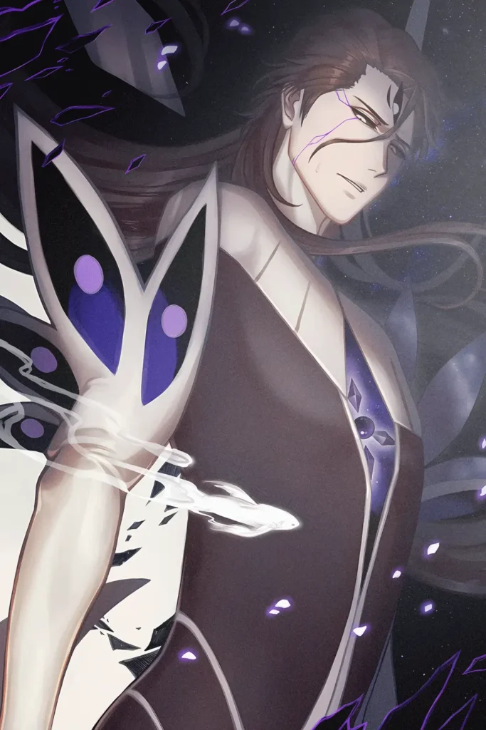 Sosuke Aizen Bleach Original Image Outstanding Metal Poster