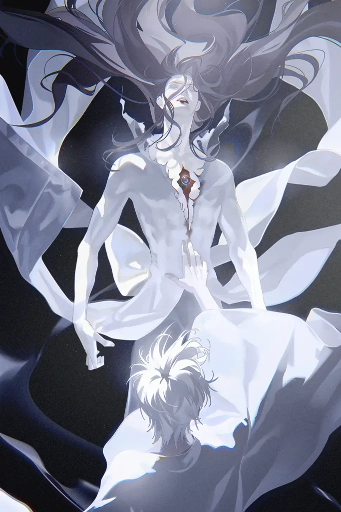 Sosuke Aizen Bleach Original Image Premium Aluminium Metal Wall Art