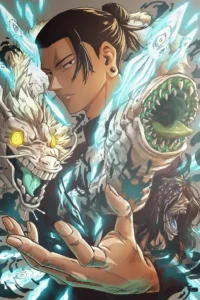 Suguru Geto Jujutsu Kaisen Original Image Exclusive Metal Wall Art