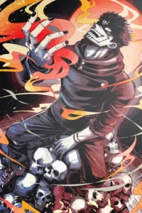 Sukuna Jujutsu Kaisen Original Image Bespoke Metal Print Poster