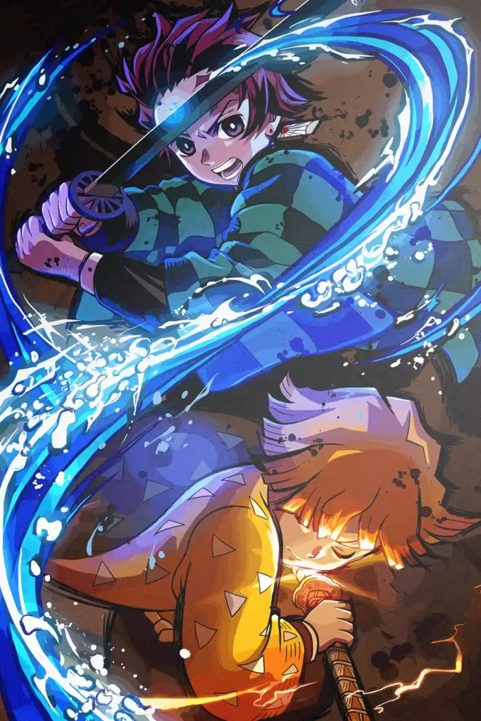 Tanjiro Kamado Demon Slayer Original Image High Quality Metal Poster