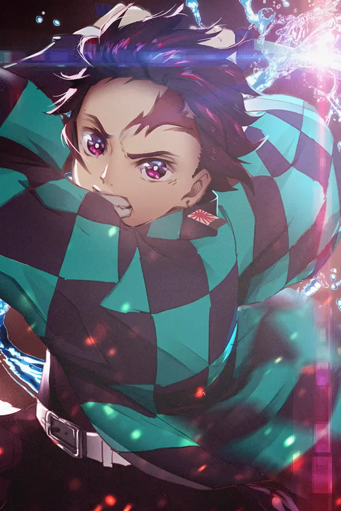 Tanjiro Kamado Demon Slayer Original Image High Quality Printed Metal Poster