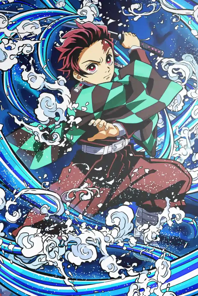 Tanjiro Kamado Unknown Original Image Aluminium Metal Poster