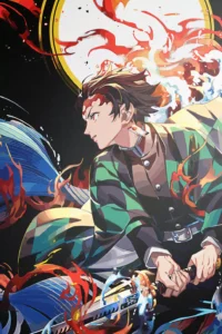 Tanjiro Kamado Unknown Original Image Metal Poster