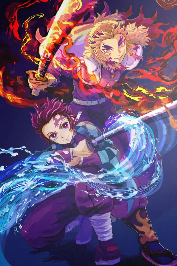 Tanjiro Kamado Demon Slayer Original Image Aluminium Metal Poster