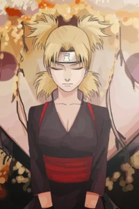 Temari Naruto Original Image Exclusive Metal Print