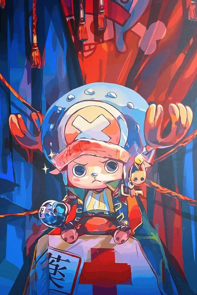 Tony Tony Chopper One Piece Original Image High Quality Metal Print