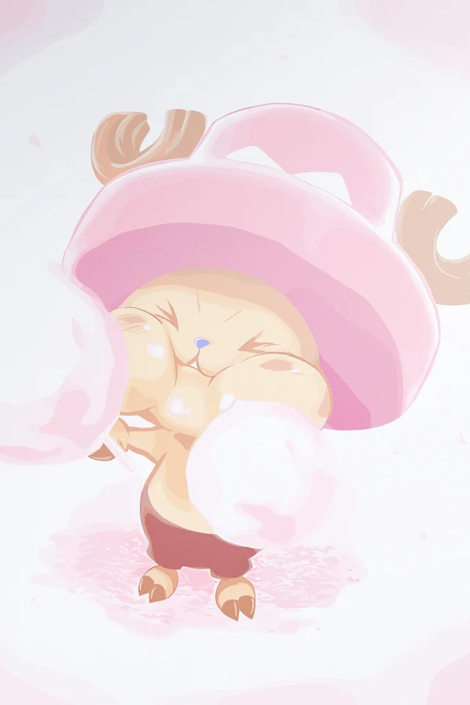 Tony Tony Chopper One Piece Original Image Premium Aluminium Metal Wall Art