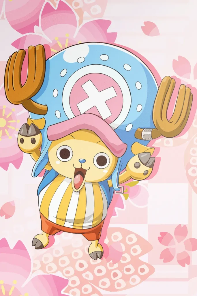 Tony Tony Chopper One Piece Original Image Premium Metal Print