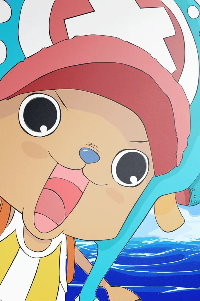 Tony Tony Chopper One Piece Original Image Printed Metal Poster