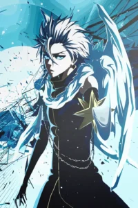 Toshiro Hitsugaya Bleach Original Image Metal Poster
