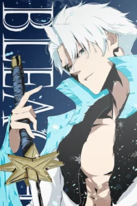 Toshiro Hitsugaya Bleach Original Image Outstanding Printed Metal Poster