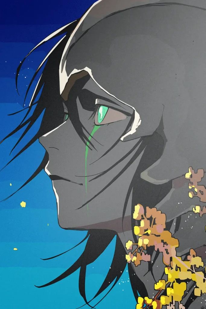 Ulquiorra Cifer Bleach Original Image Bespoke Printed Metal Wall Art