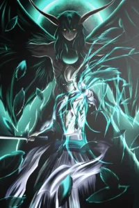 Ulquiorra Cifer Bleach Original Image Exclusive Metal Wall Art