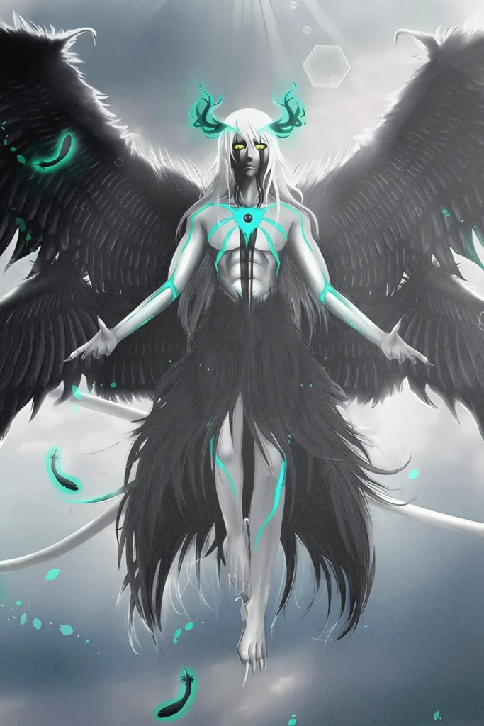 Ulquiorra Cifer Bleach Original Image High Quality Aluminium Printed Metal Poster