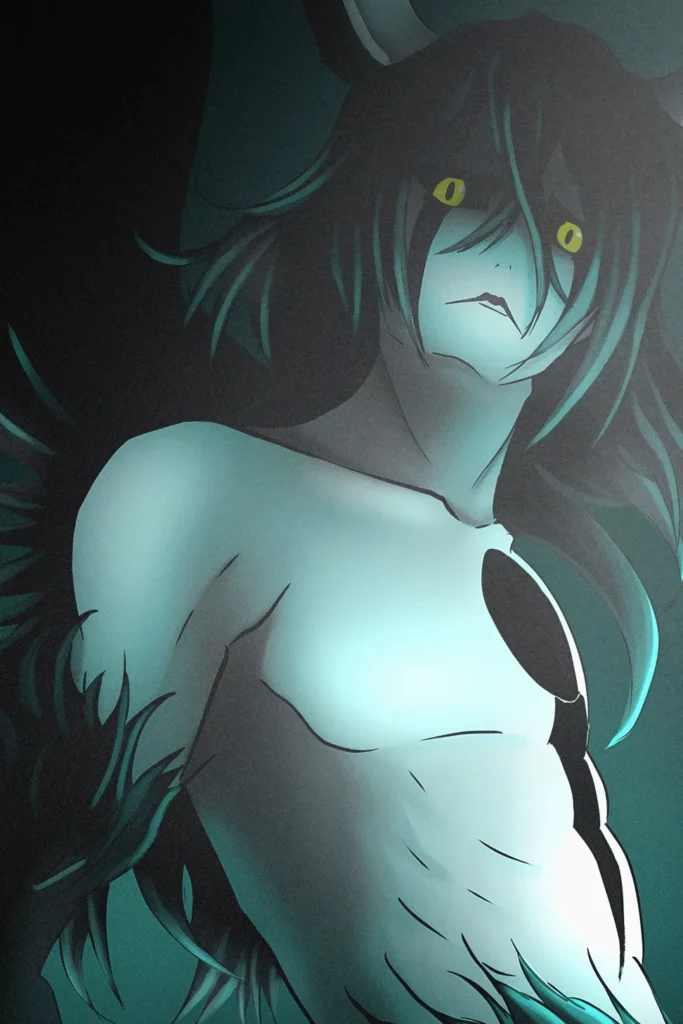 Ulquiorra Cifer Bleach Original Image Outstanding Metal Wall Poster