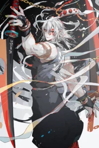 Uzui Tengen Demon Slayer Original Image Artistic Metal Poster