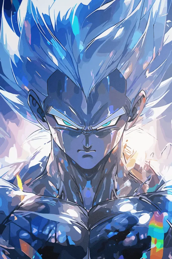 Vegeta Dragon Ball Original Image Exclusive Metal Poster