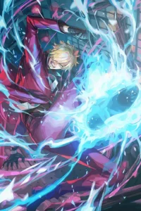 Vinsmoke Sanji One Piece Original Image Aluminium Metal Poster