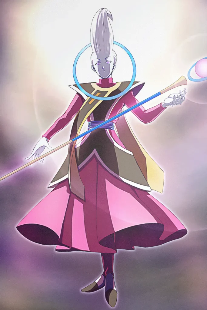 Whis Dragon Ball Original Image Aluminium Metal Poster